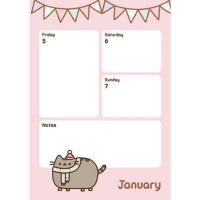 Pusheen Official 2018 A5 Diary Extra Image 1 Preview
